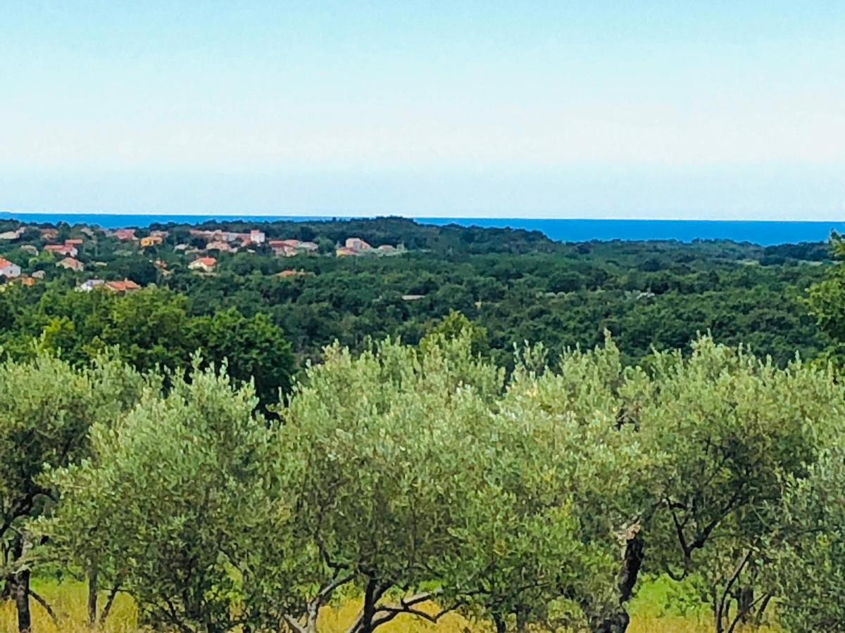 Villa Boiky - Private Pool And Amazing Sea View, Istria Materada Eksteriør billede