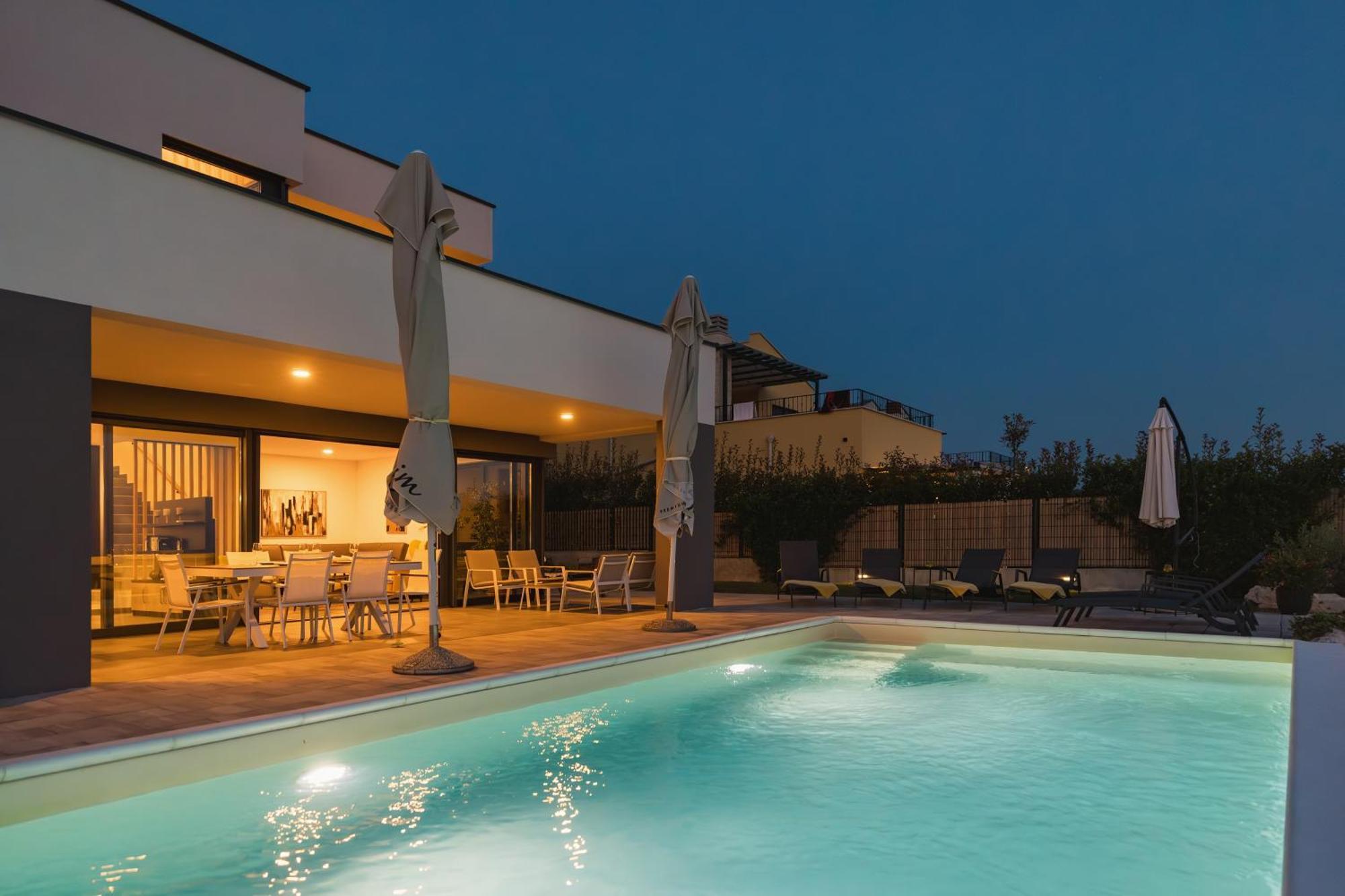 Villa Boiky - Private Pool And Amazing Sea View, Istria Materada Eksteriør billede