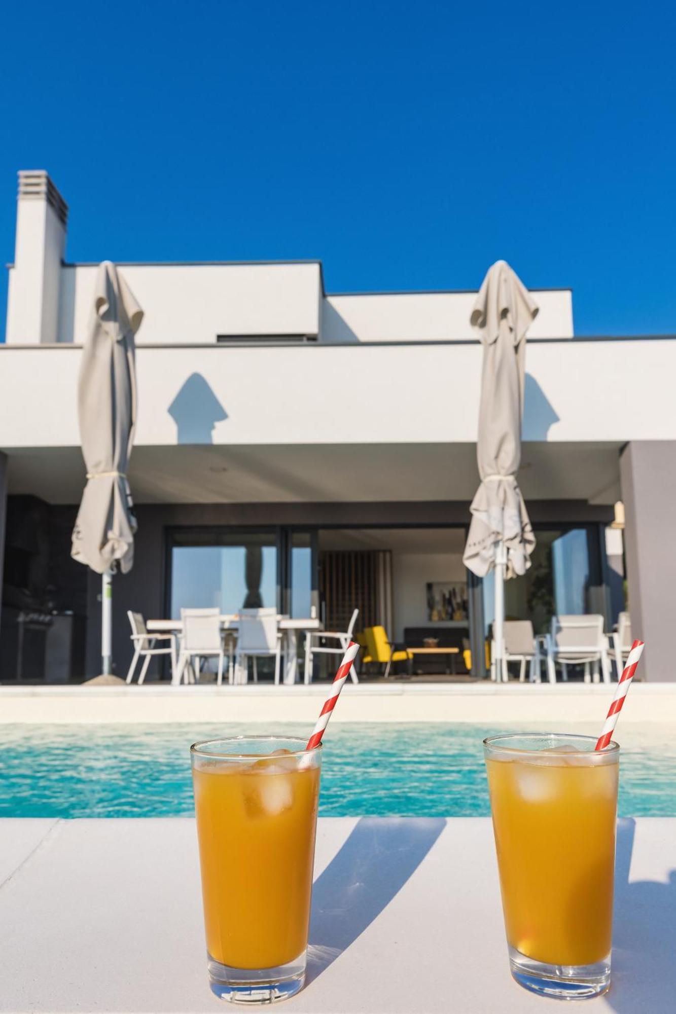 Villa Boiky - Private Pool And Amazing Sea View, Istria Materada Eksteriør billede