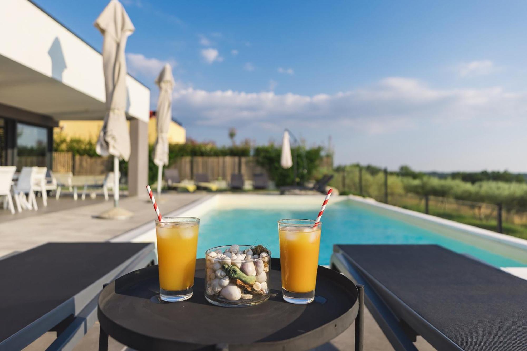 Villa Boiky - Private Pool And Amazing Sea View, Istria Materada Eksteriør billede